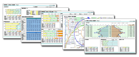 診療圏調査イメージ